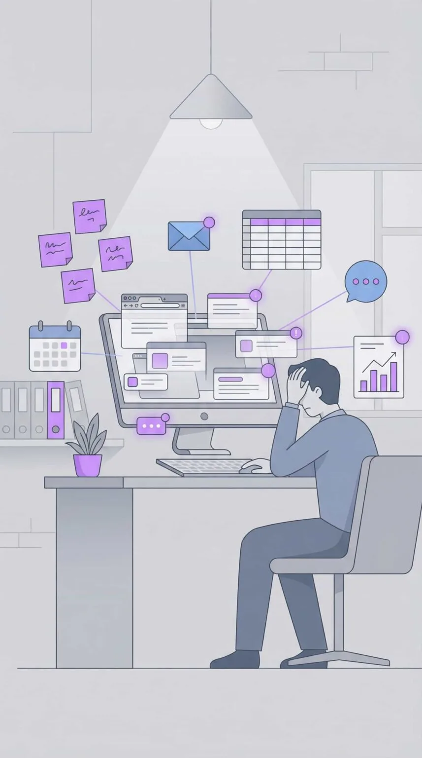 Quá nhiều việc thủ công